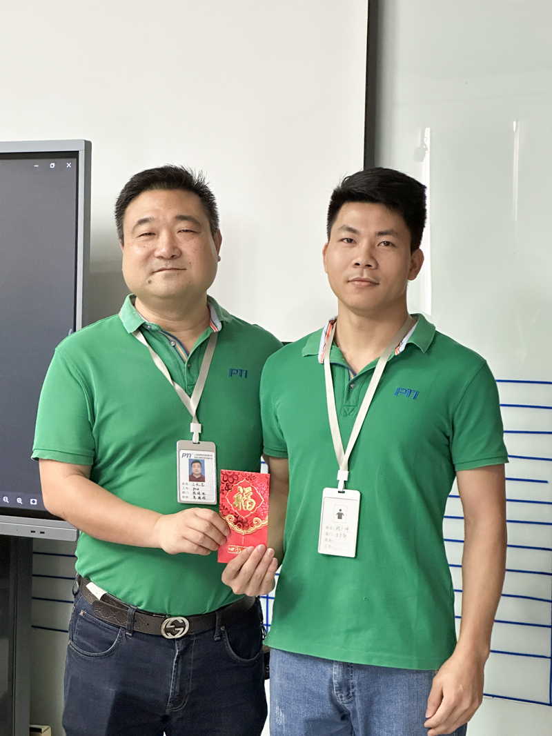 PTI公司3月优秀员工揭晓,治具部骆广坤荣获殊荣(images 1)