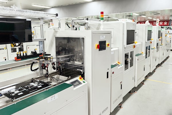 车灯控制板测试自动化整线